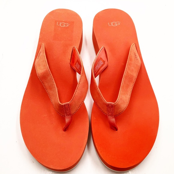 🆕{UGG} Wedge Flip Flop S/N 1092272 - Picture 7 of 8